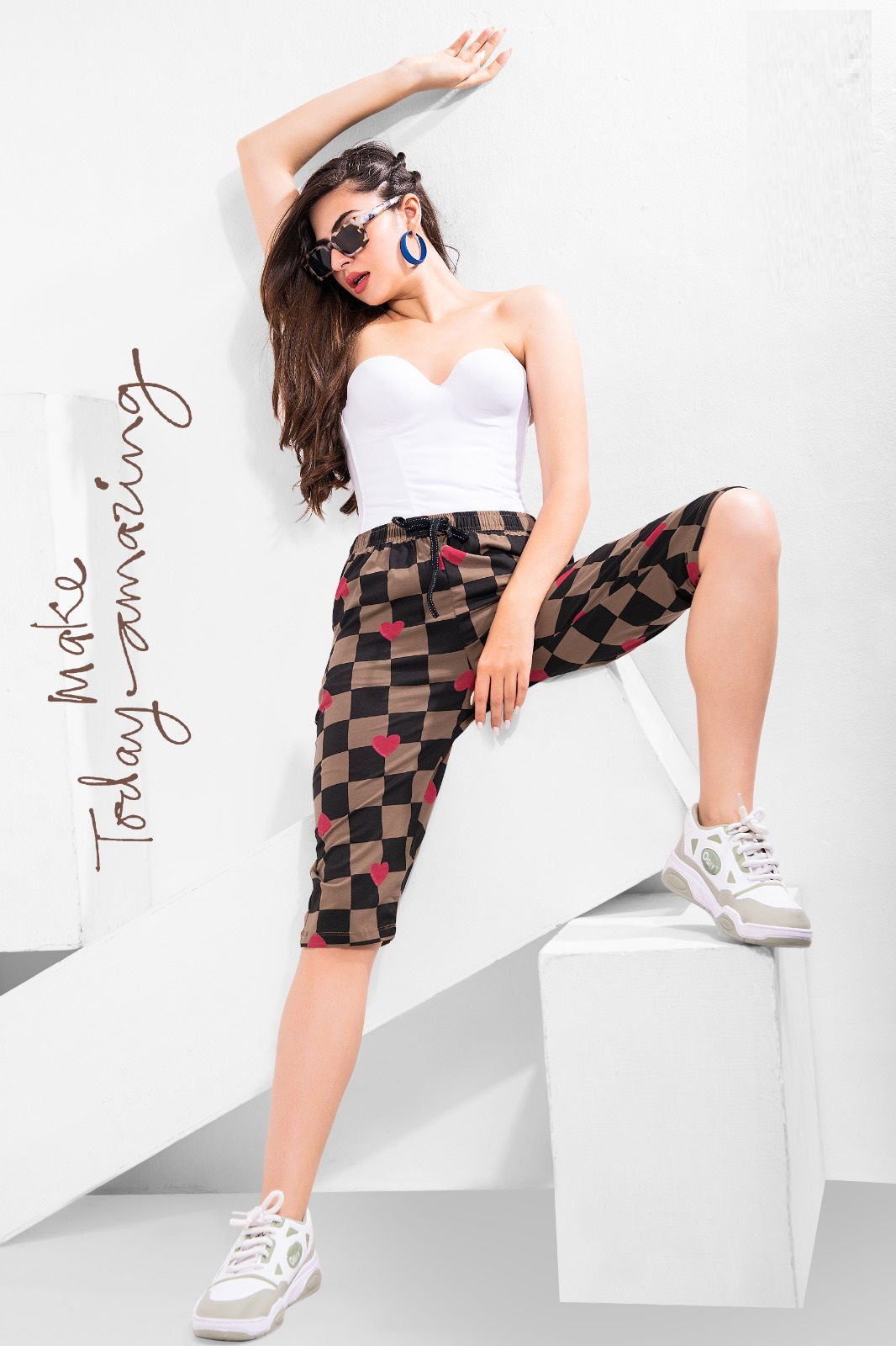 Vol 4 Printed Hosiery Cotton Night Wear Capri Wholesale Shop In Surat
